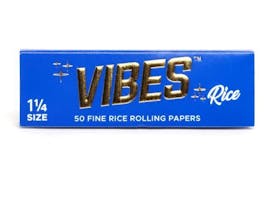 1 1/4 Rice Rolling Papers by Vibes