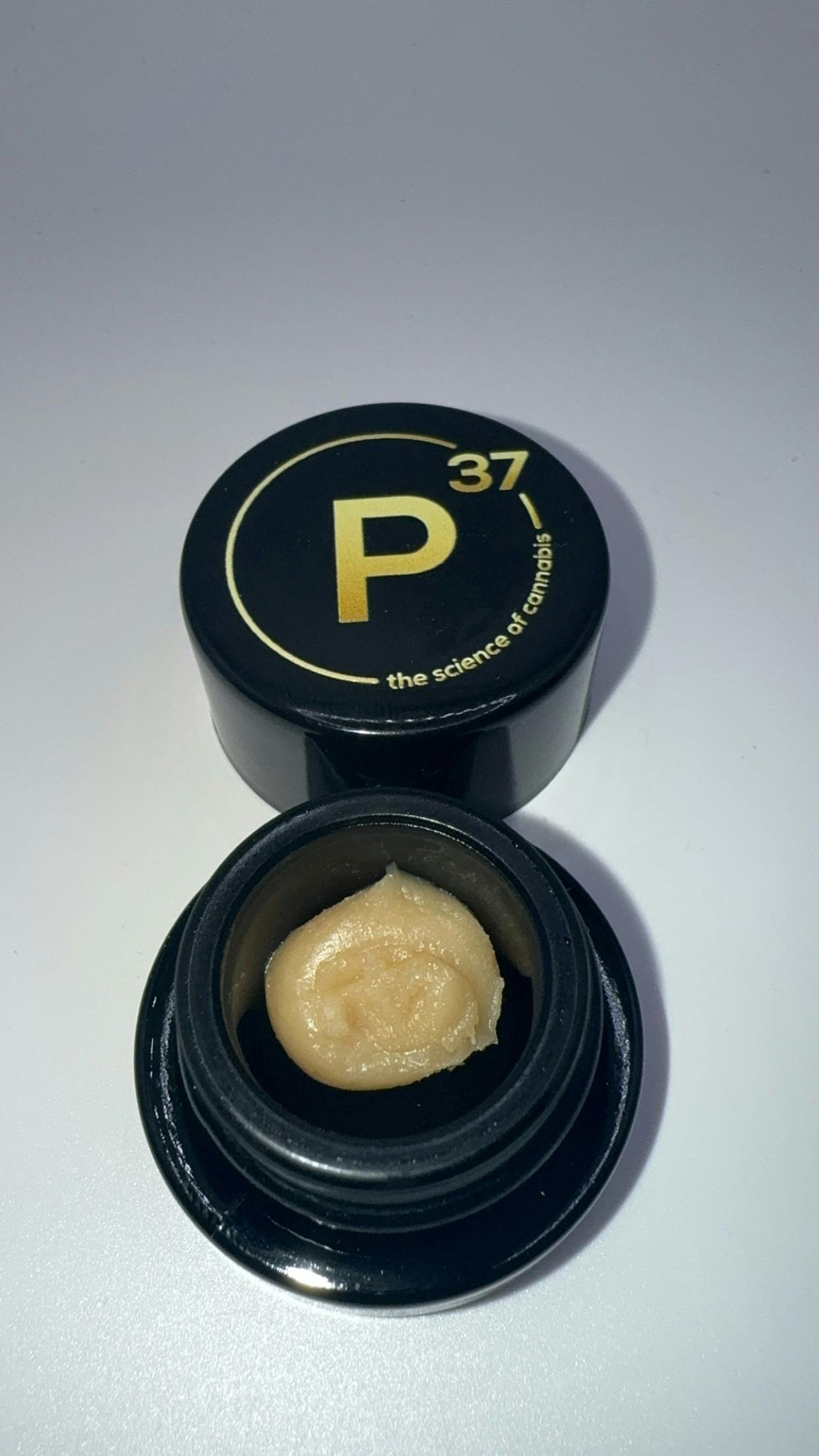 P37 | Strawberry Pie | Indoor Mixed Micron Rosin | Cold Cure Badder | 1g by P37