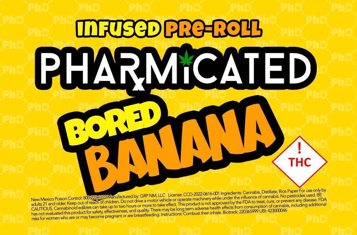 INFUSED - PhD 1.5g Pre-Roll - Bored Banana (I)