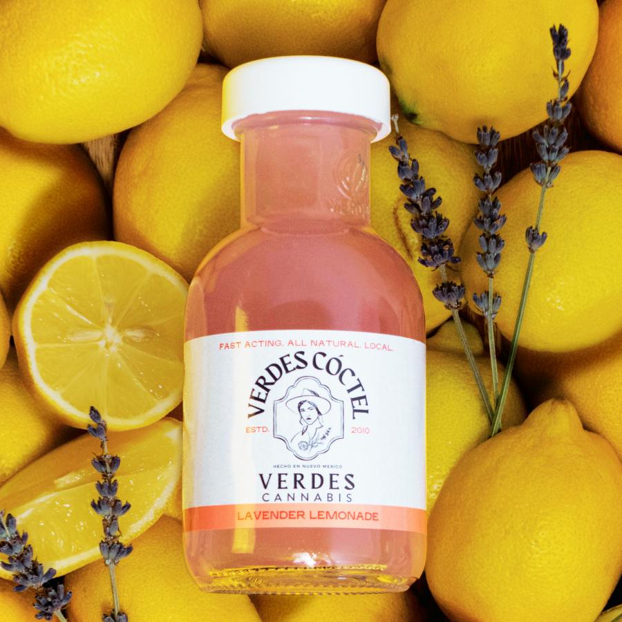 Verdes | 100mg Beverages | Lavender Lemonade