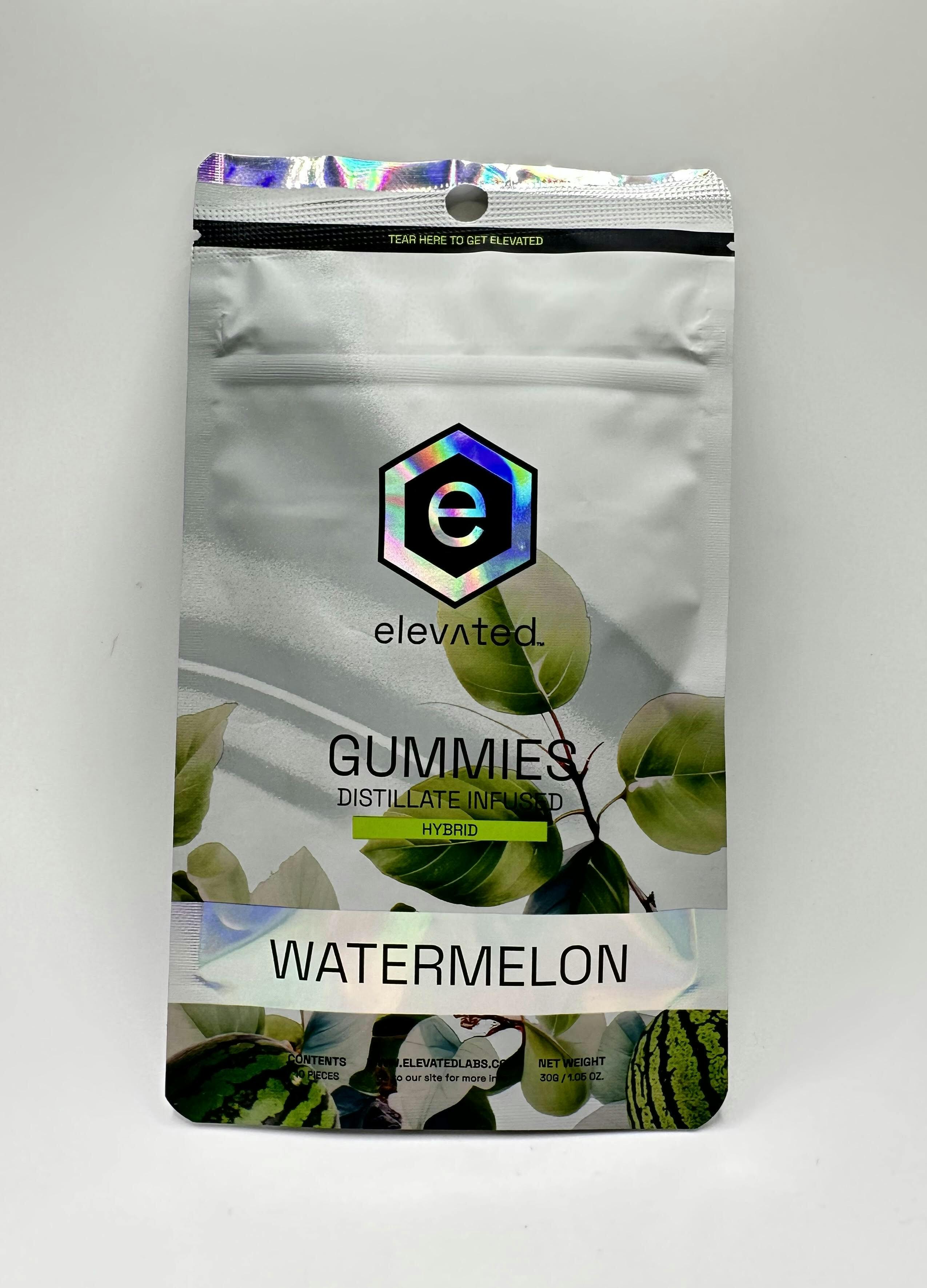Watermelon Gummies- Distillate Infused