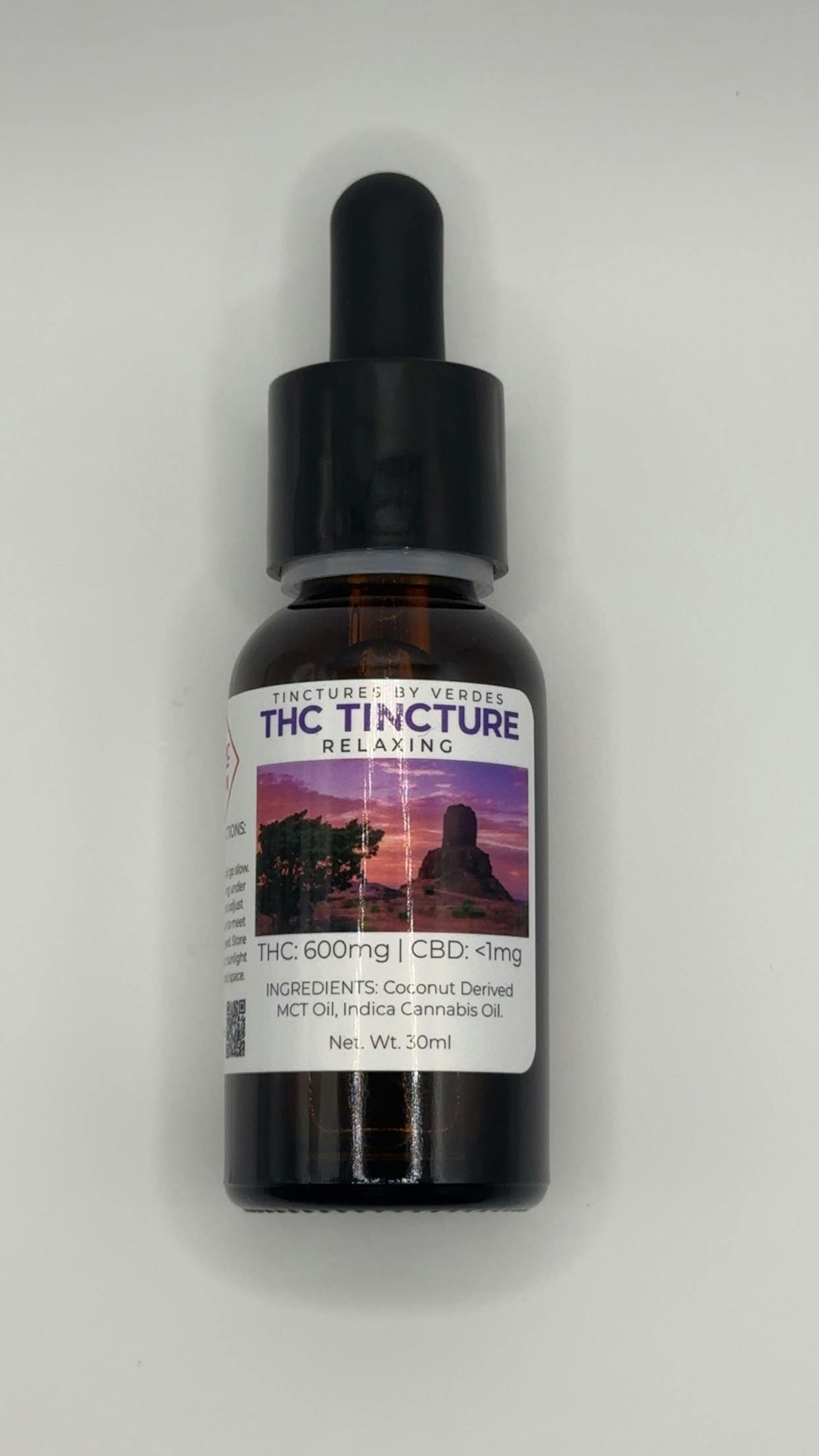 Verdes | Relaxing Tincture 600mg THC
