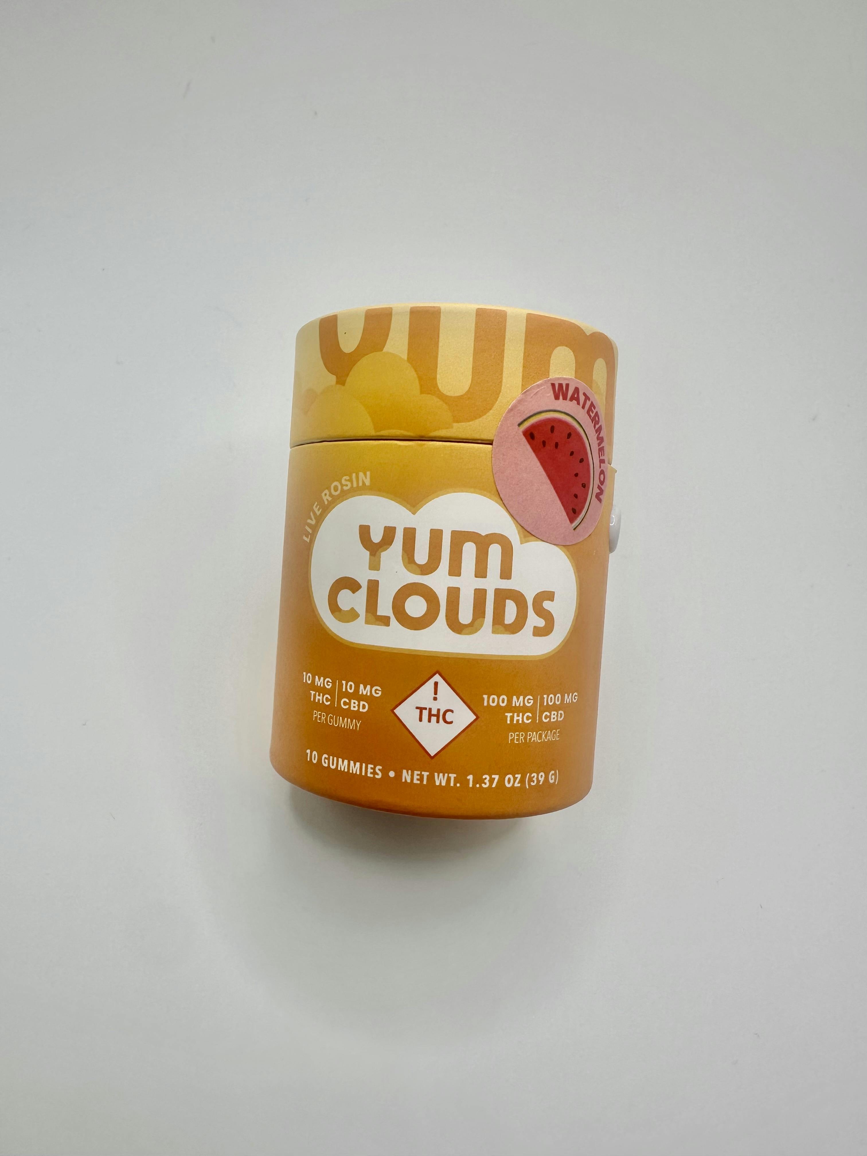 Watermelon Live Rosin THC:CBD Gummies at Flavors Dispensary Deming