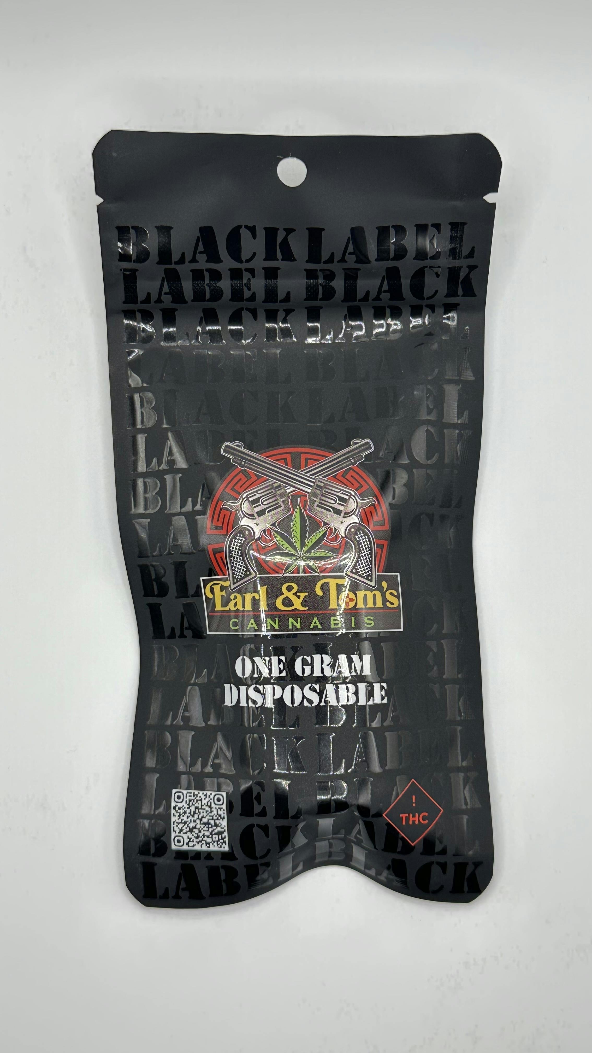Black Label Sour Diesel Disposable