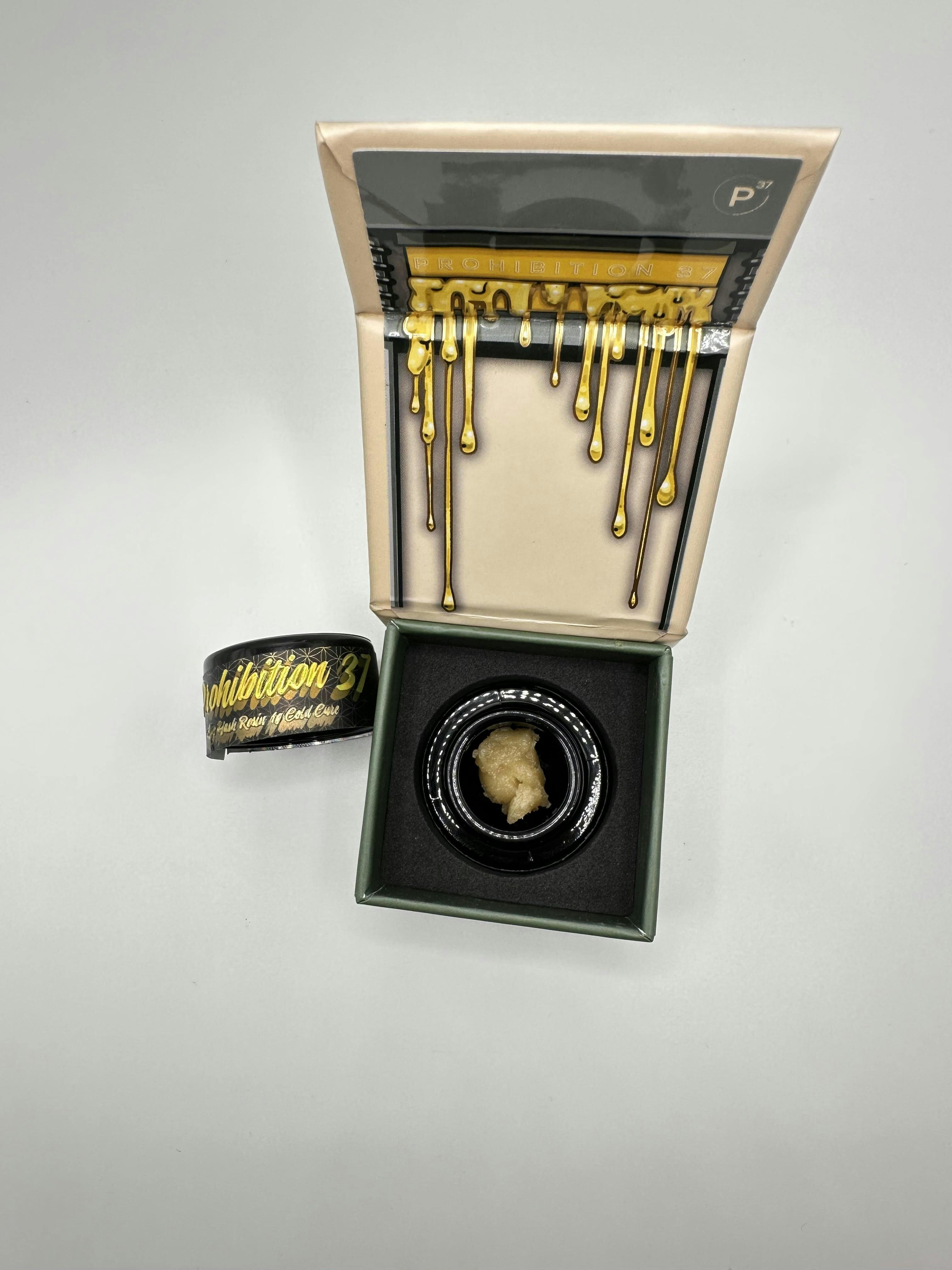 Tropical Runtz x Tiki Rain | Indoor Tier 1 Rosin | Cold Cure Badder | 1g by P37
