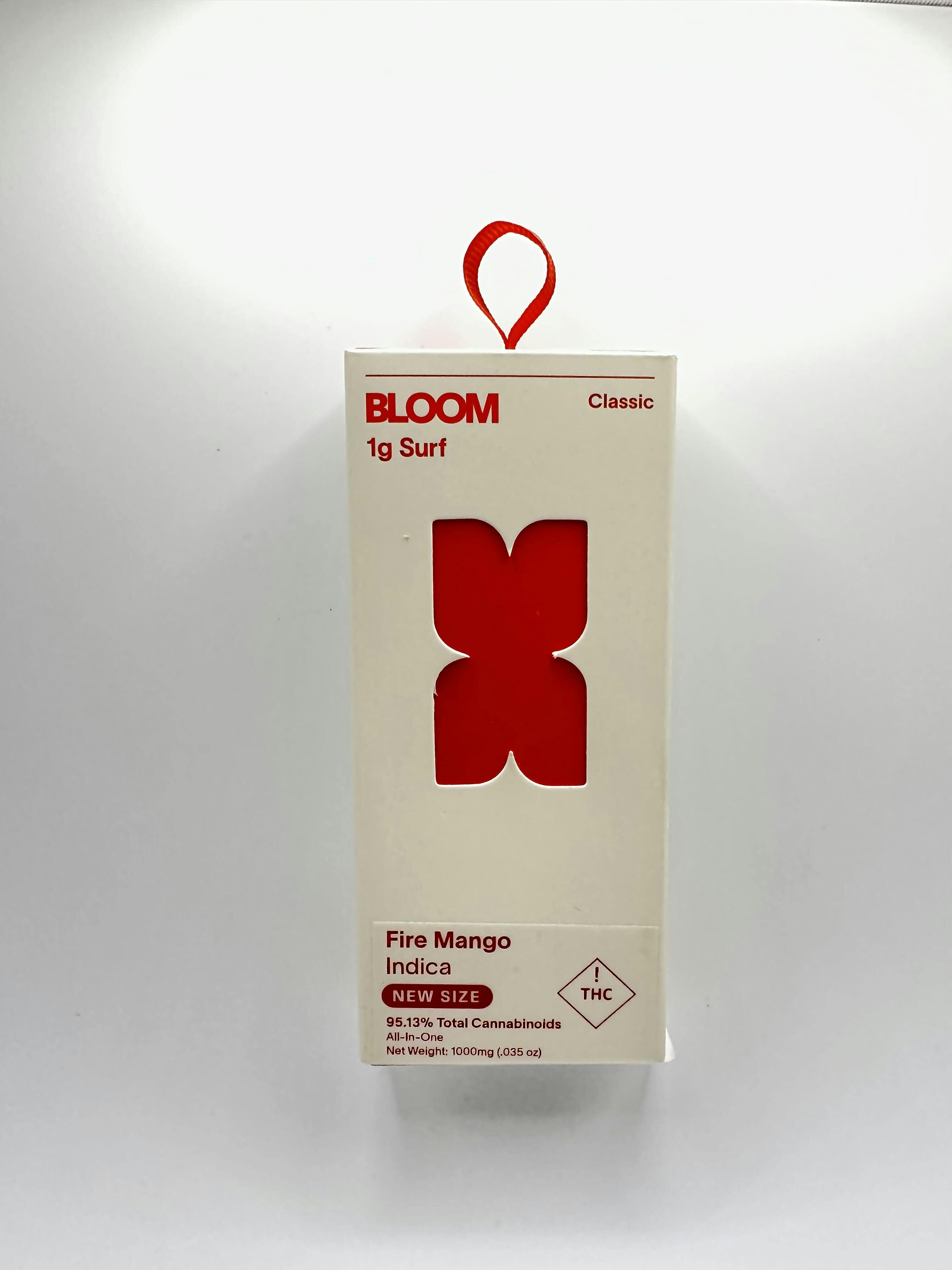 Bloom Surf All-In-One 1000mg | Fire Mango cannabis product