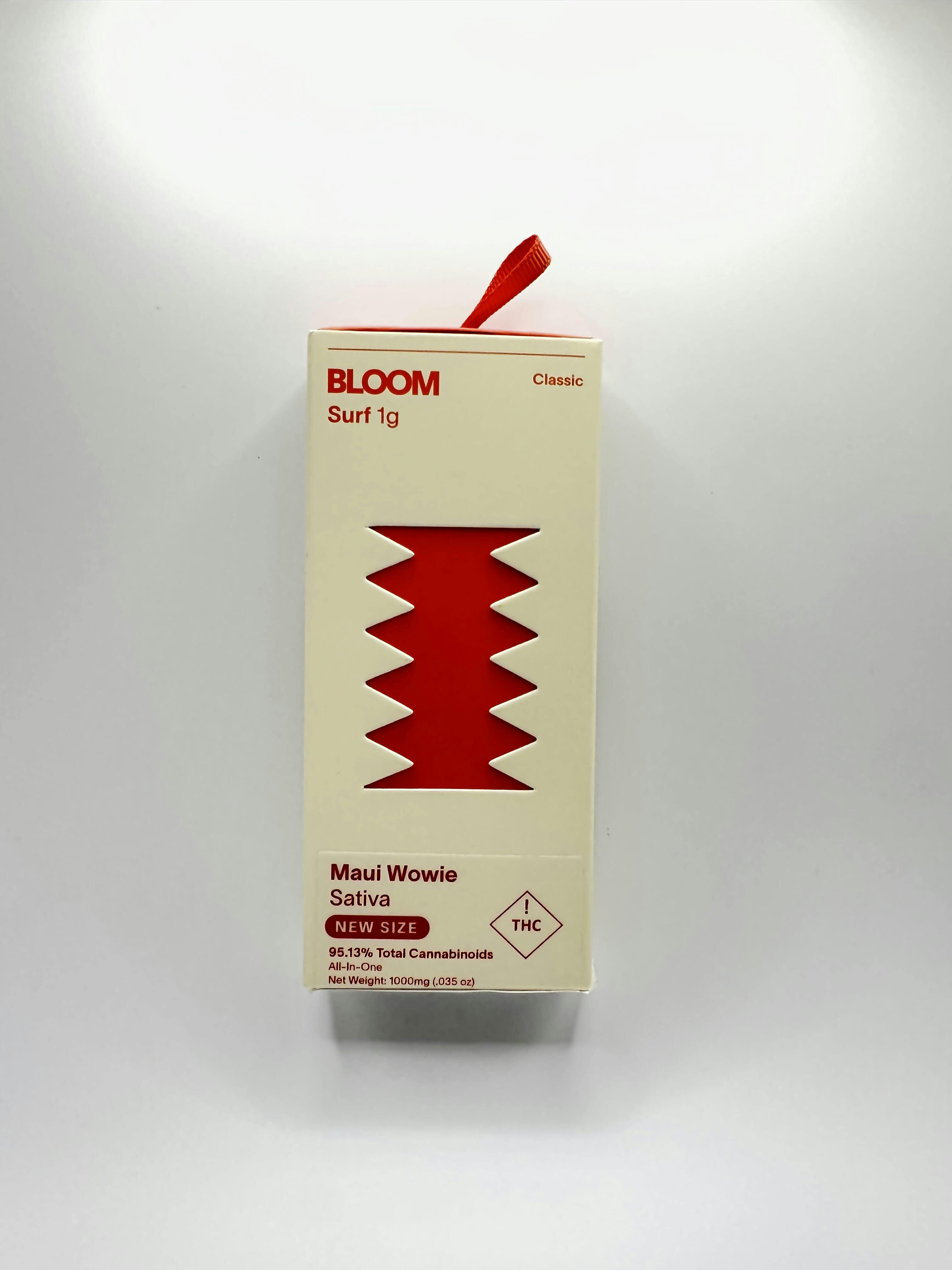 Bloom Surf All-In-One 1000mg | Maui Wowie cannabis product