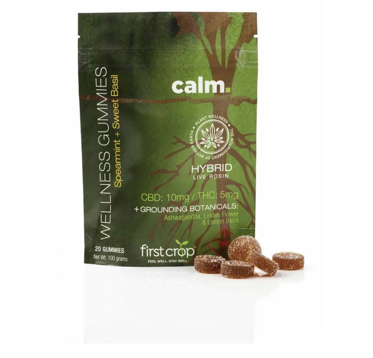 First Crop | Gummies | Calm cannabis product