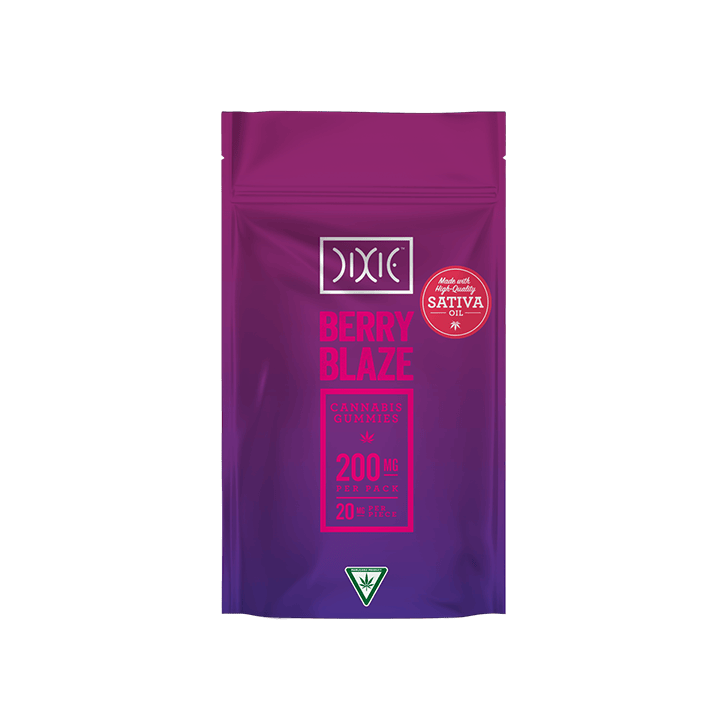 BERRY BLAZE GUMMIES 10X20MG