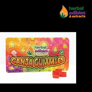 Ganja Gummies - 100mg (Recreational) at HCC Herrera Cannabis Co.