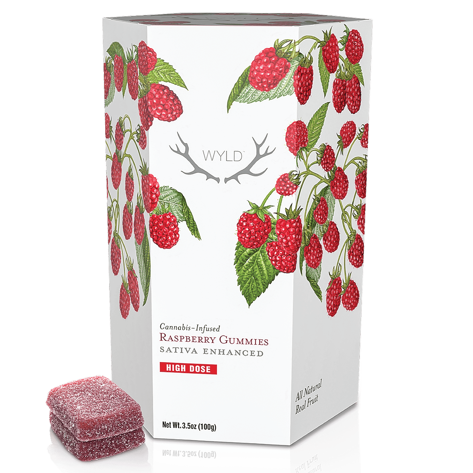 WYLD Gummies Raspberry