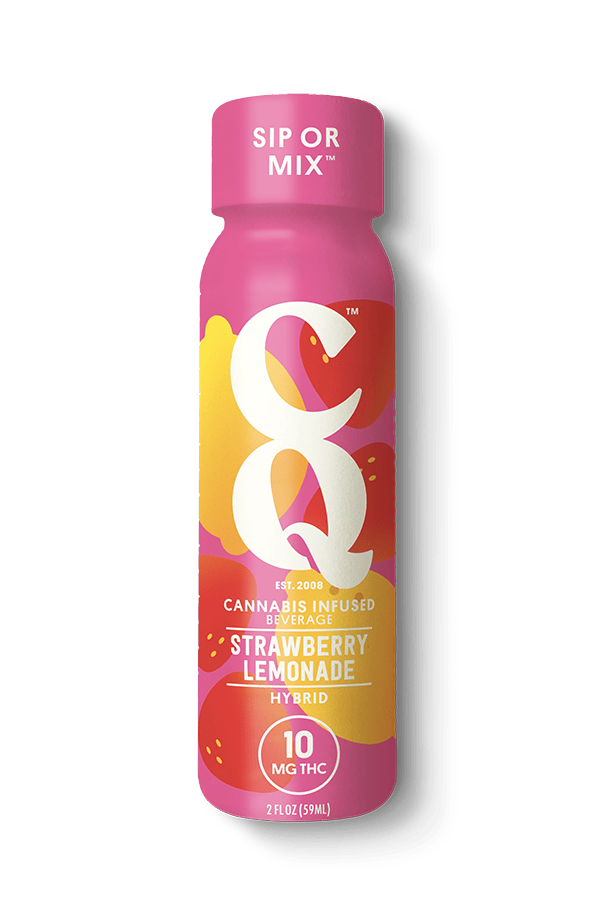CQ Drinks Cannabis Infused Strawberry Lemonade at HCC Herrera Cannabis Co.