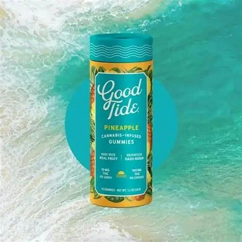 Good Tide Gummies Pineapple at HCC Herrera Cannabis Co.