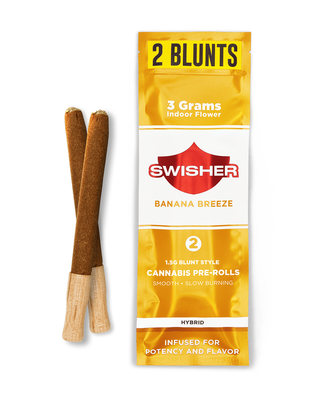 Banana Breeze | Infused Blunts | 1.5g ea | 2pk