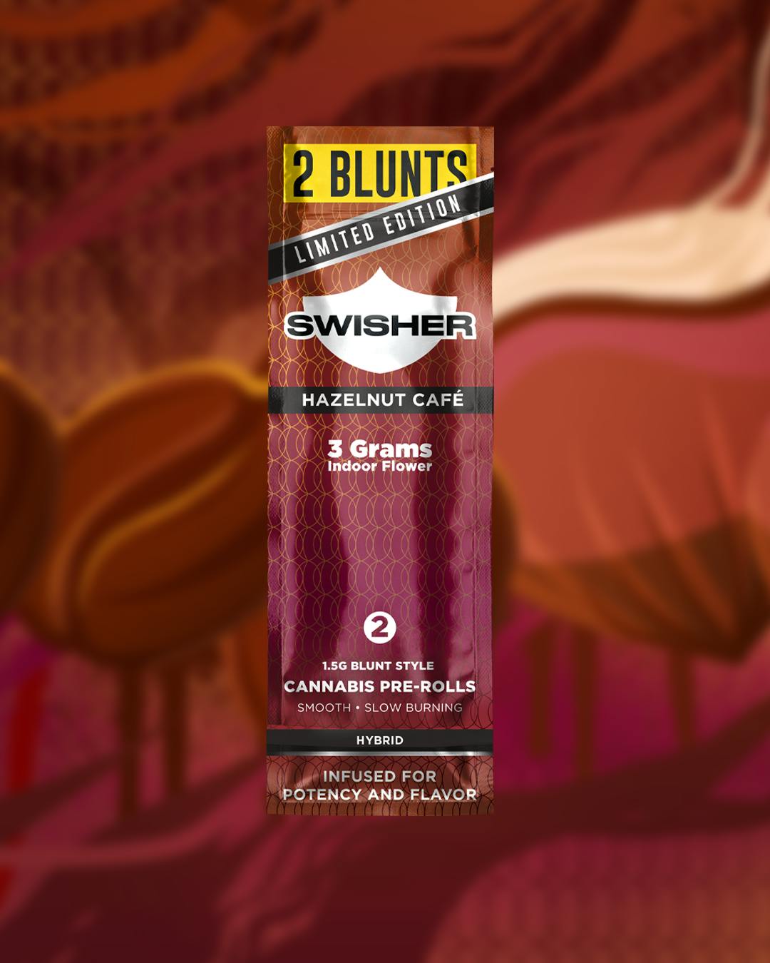 Hazelnut Cafe | Infused Blunts | 1.5g ea | 2pk
