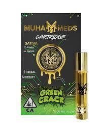 Muha Meds | Green Crack | Cartridge | 1g by Muha Meds