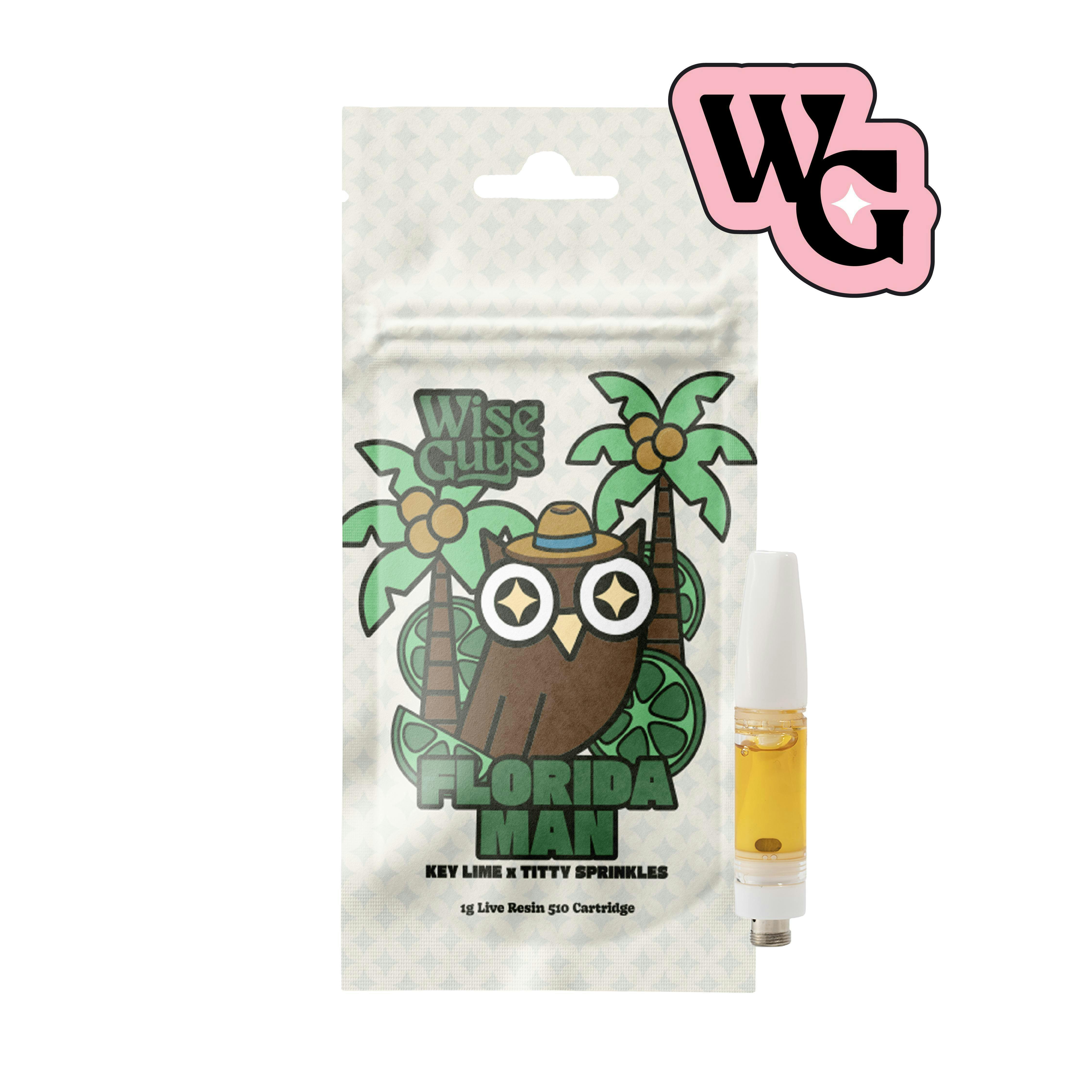 Wise Guys | 510 Live Resin Cart - Florida Man