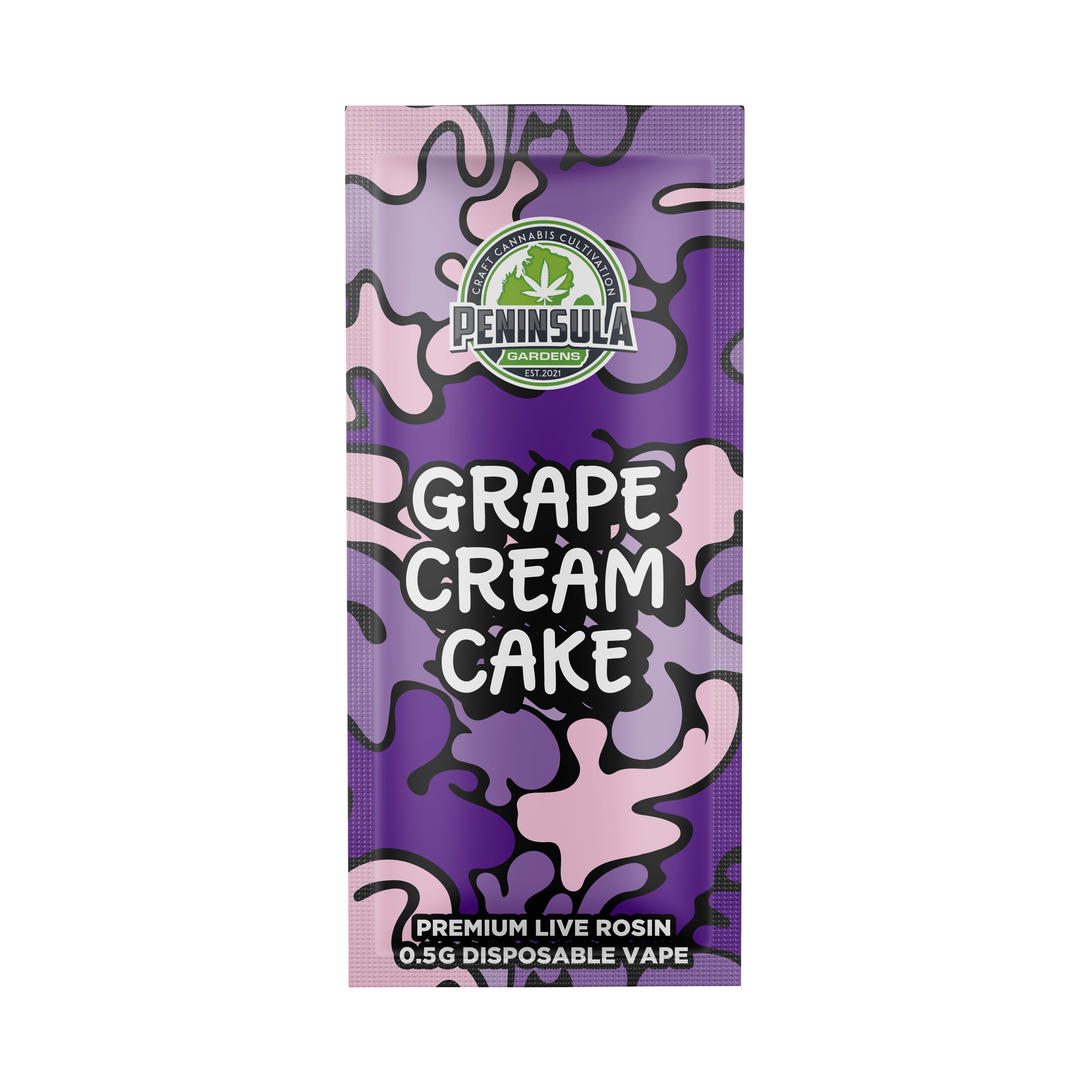 Grape Cream Cake | Live Rosin Disposable | 0.5g