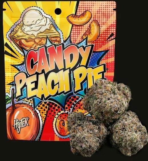 Hytek | Candy Peach Pie | 3.5g | Pre-Pack Flower