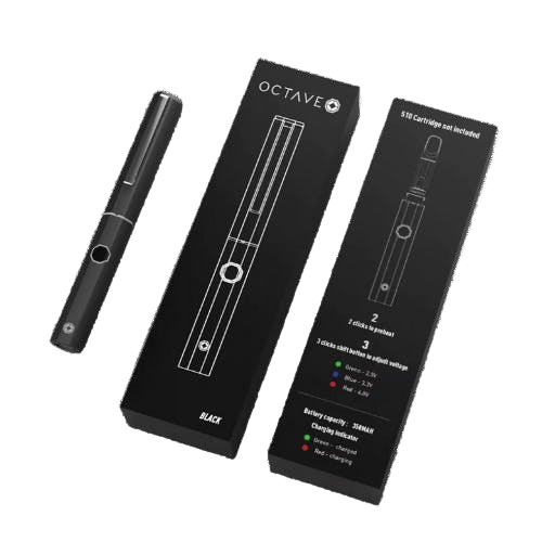 Octave - Fogpen Discreet 510 Thread Battery - Black
