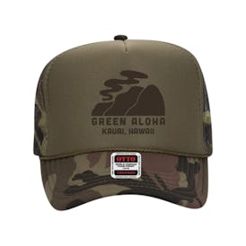 Camo Vintage Brown Hat