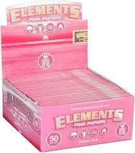 Elements - Rolling Papers (1 1/4 Classic) - Pink