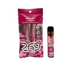 269 Cannabis - Pink Runtz 1 G Disposable Vape