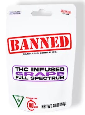 Banned - Grape Gummies 200 mg