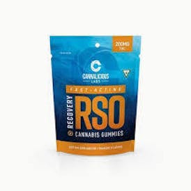 Cannalicious - Fast Acting Recovery RSO Gummies 200mg Mango