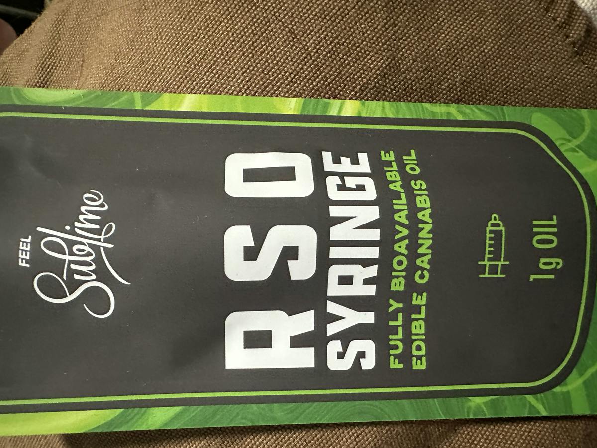 RSO Syringe 1g