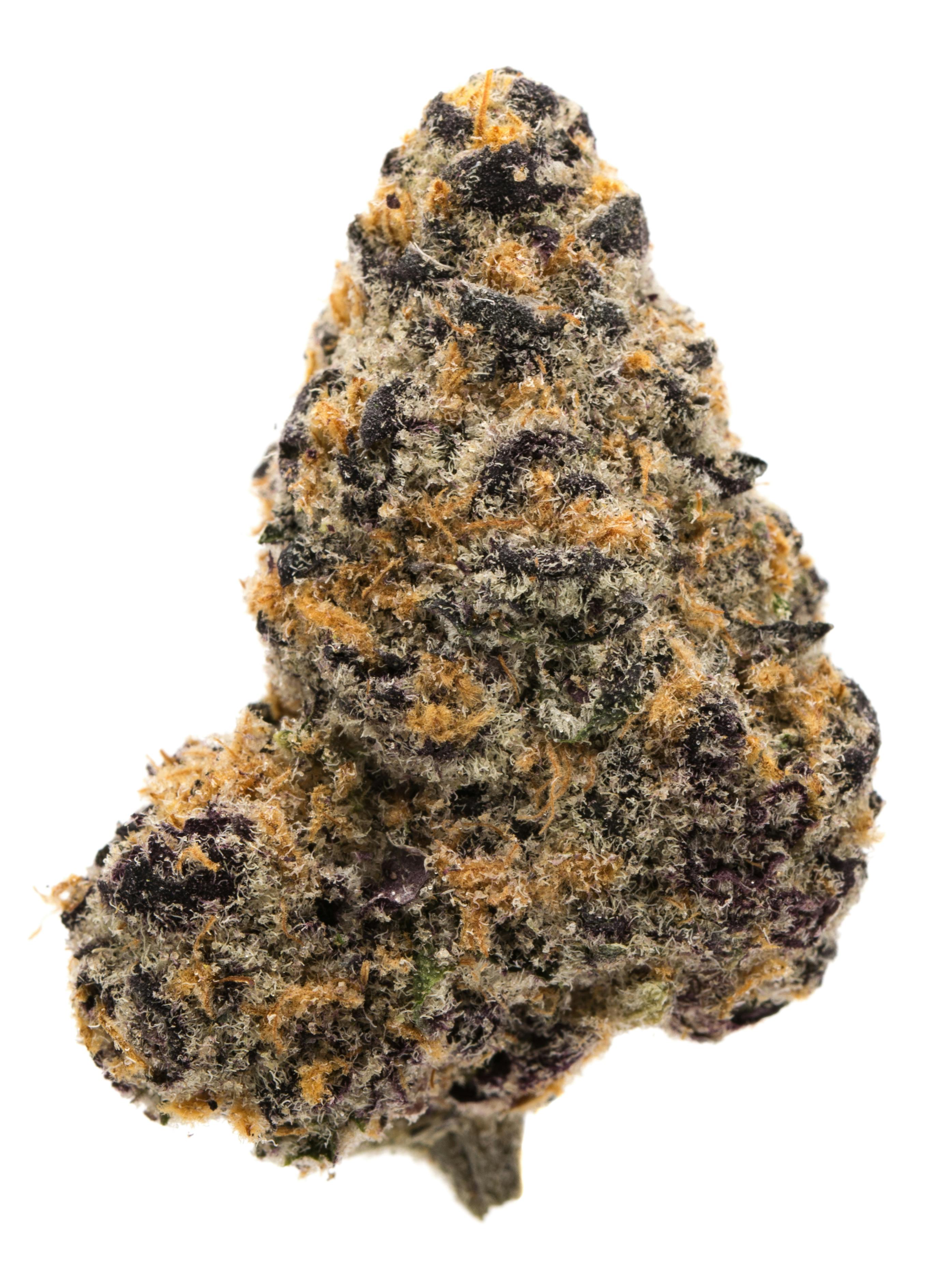 $25 Sub Zero 3.5 grams 8th Indica 33.39% Indoor DDG Happy Goat Frosted