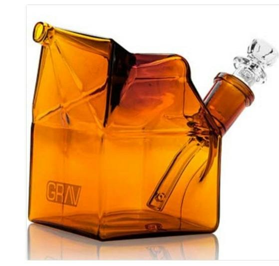 GRAV Milk Carton Bubbler