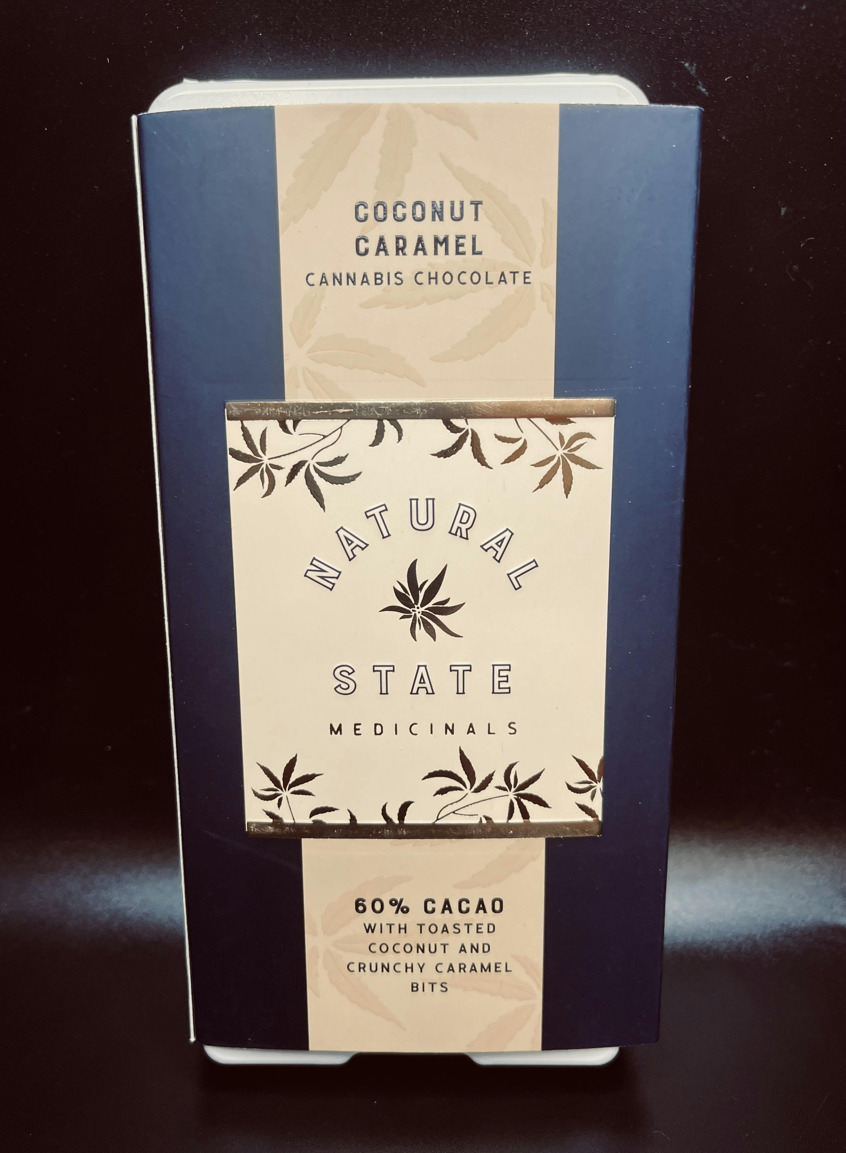 Coconut Caramel Dark Chocolate Bark | Chocolates | 200mg/ea