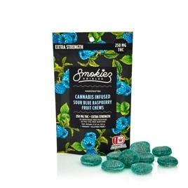 Sour Blue Raspberry Gummies | 250mg | 10ct | 25mg/ea