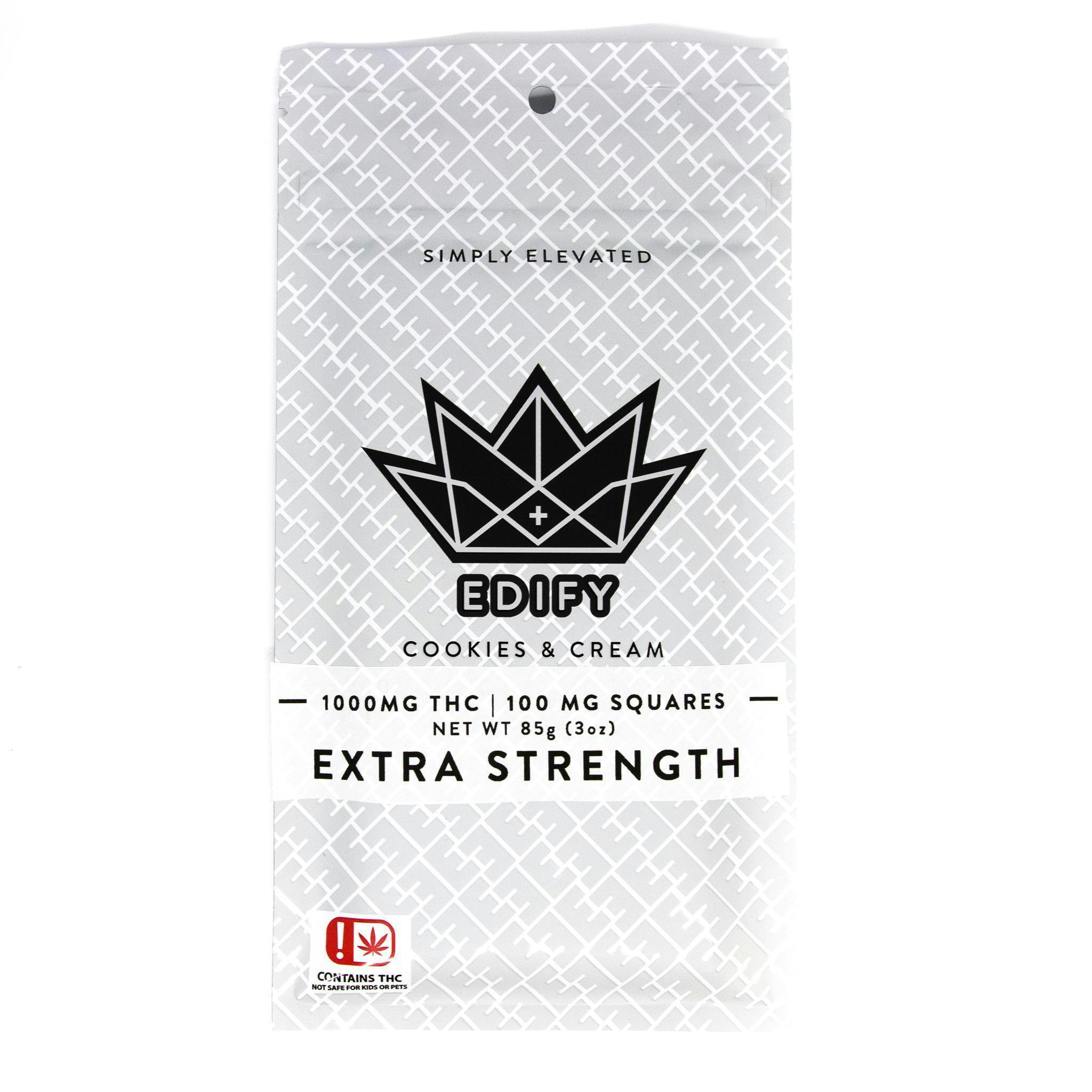 Cookies & Cream Chocolate | Chocolates | 10pk | 100mg/ea