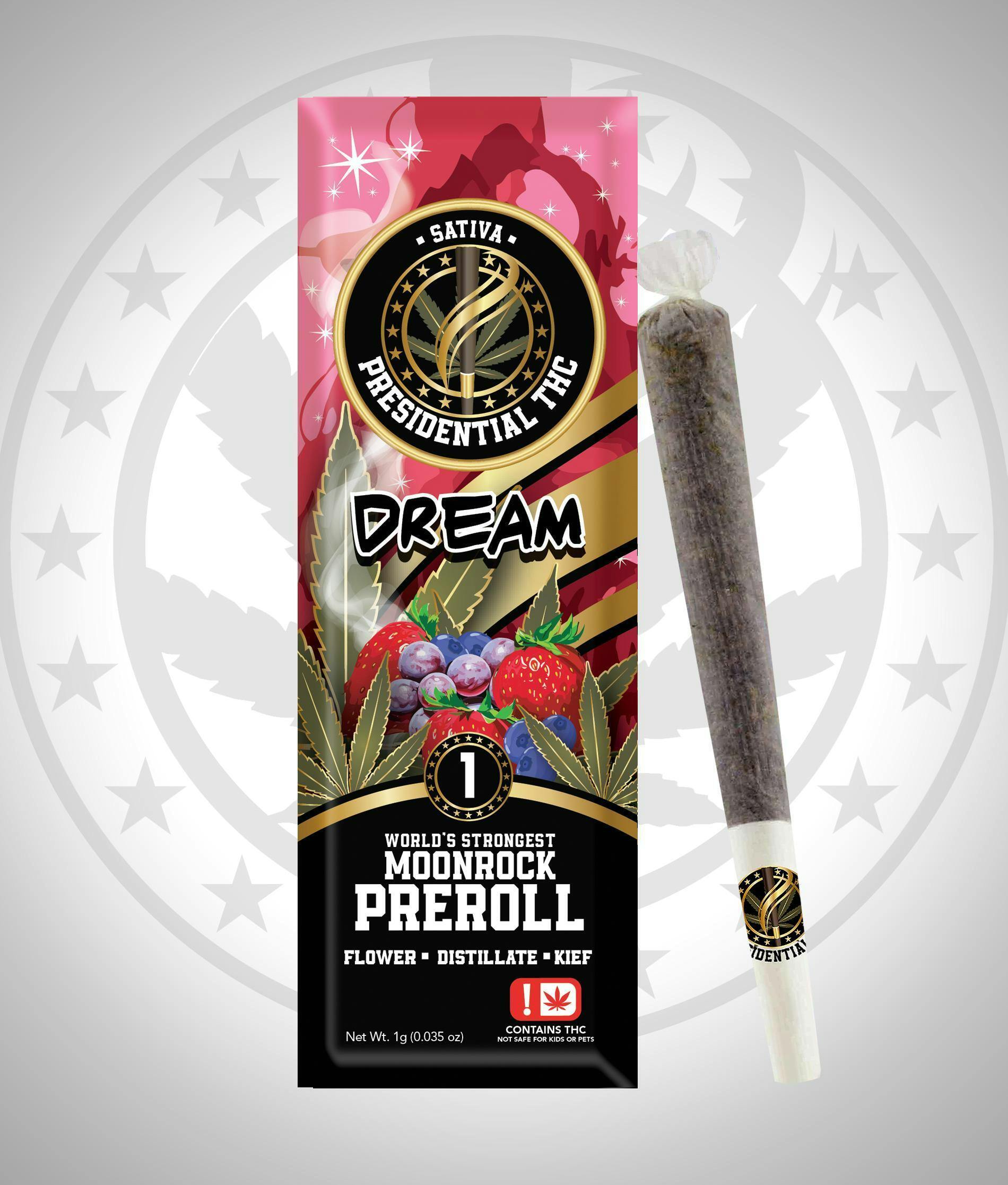 Dream | Moon Rock Preroll Infused Joint | 1g