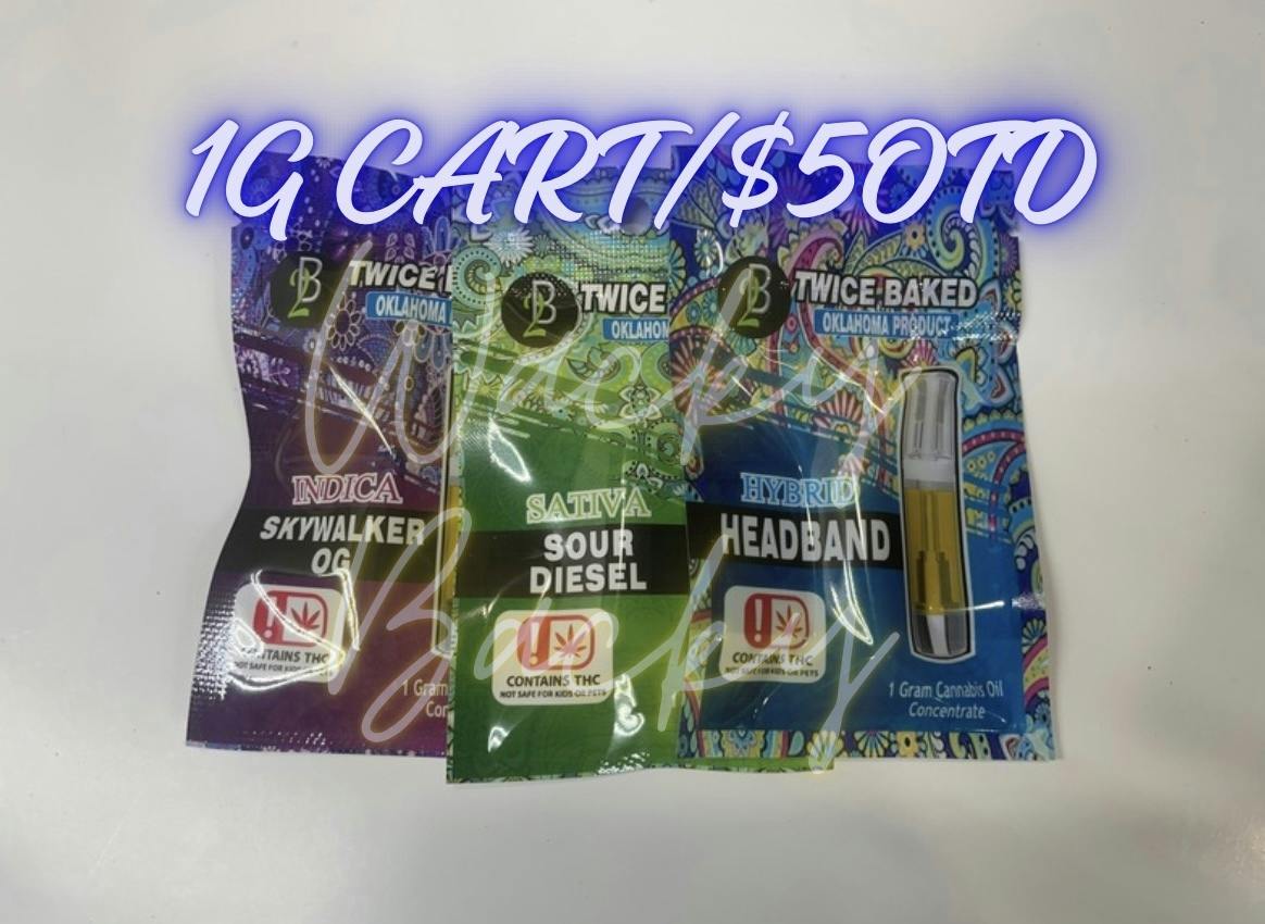 TWICE BAKED TRAIN WRECK 1G CART
