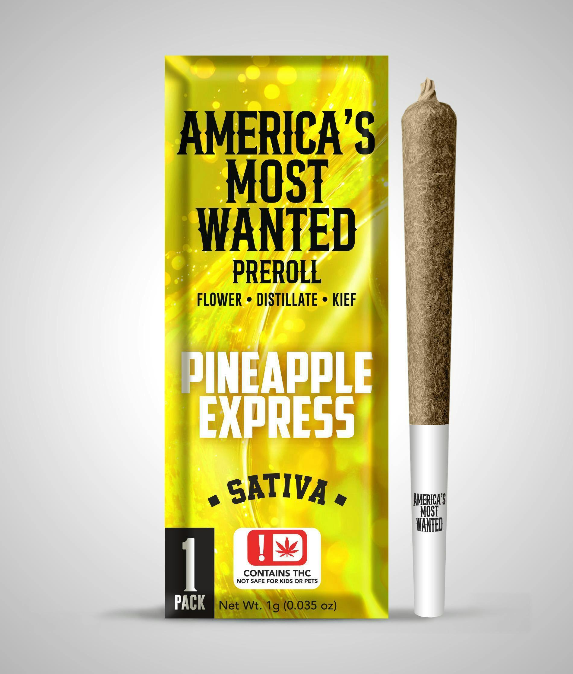 Pineapple | Moon Rock Infused Joint | 1g