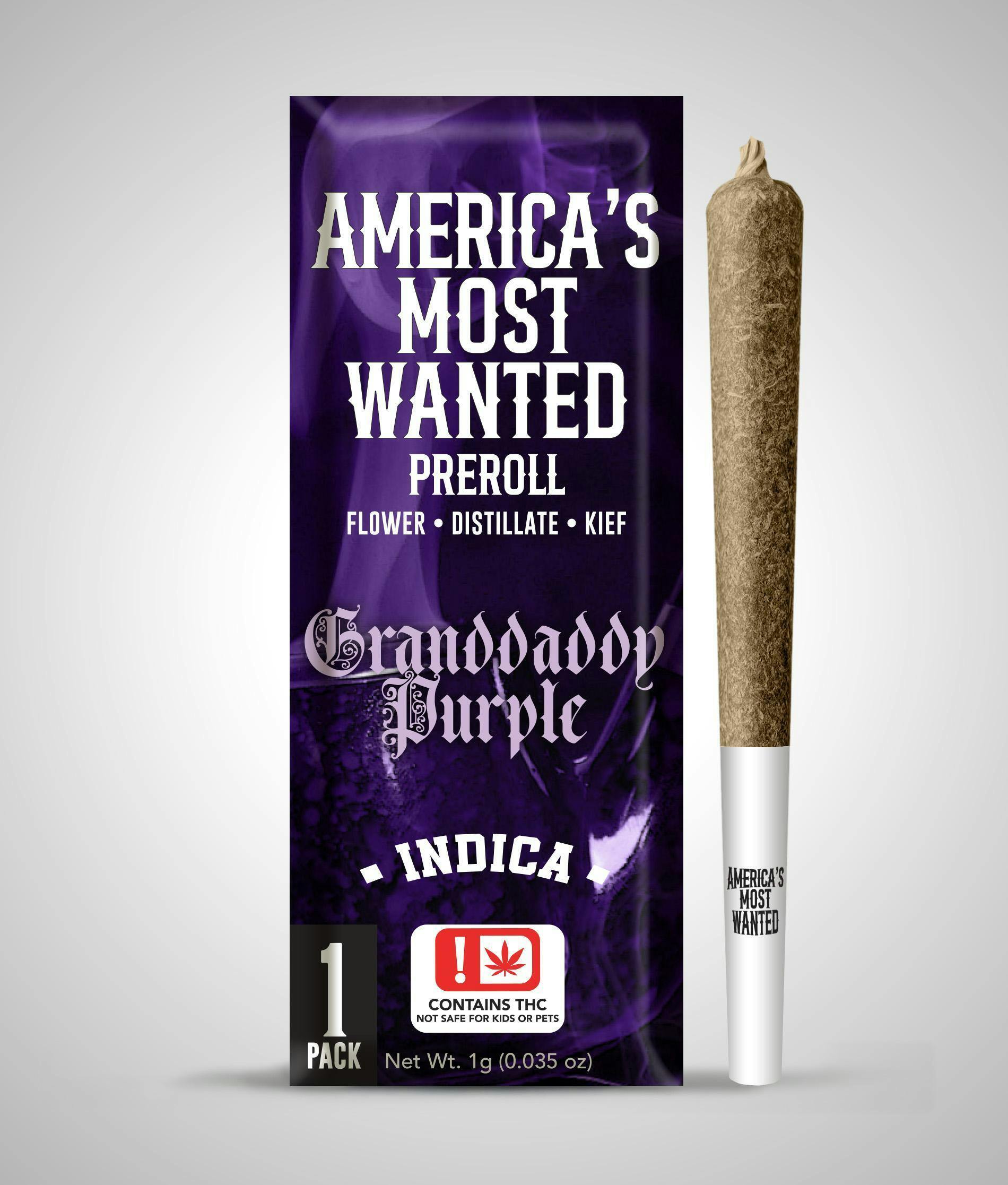 AMW GDP INFUSED PREROLL 1G