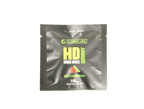 High Dose Gummy Kiwi Strawberry 110mg