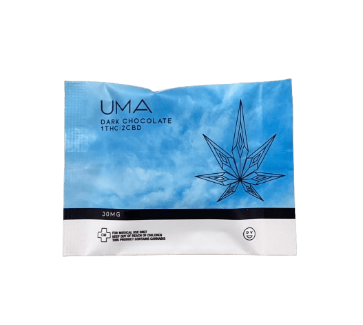 Dark Chocolate 1:2 THC:CBD