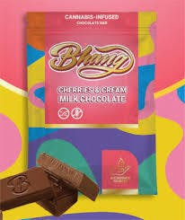 THC Cherries and Cream Milk Chocolate (Hybrid)