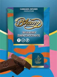 THC Blueberry Dark Chocolate