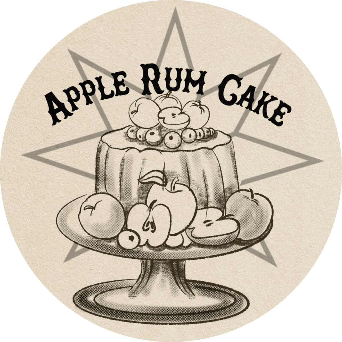 Apple Rum Cake