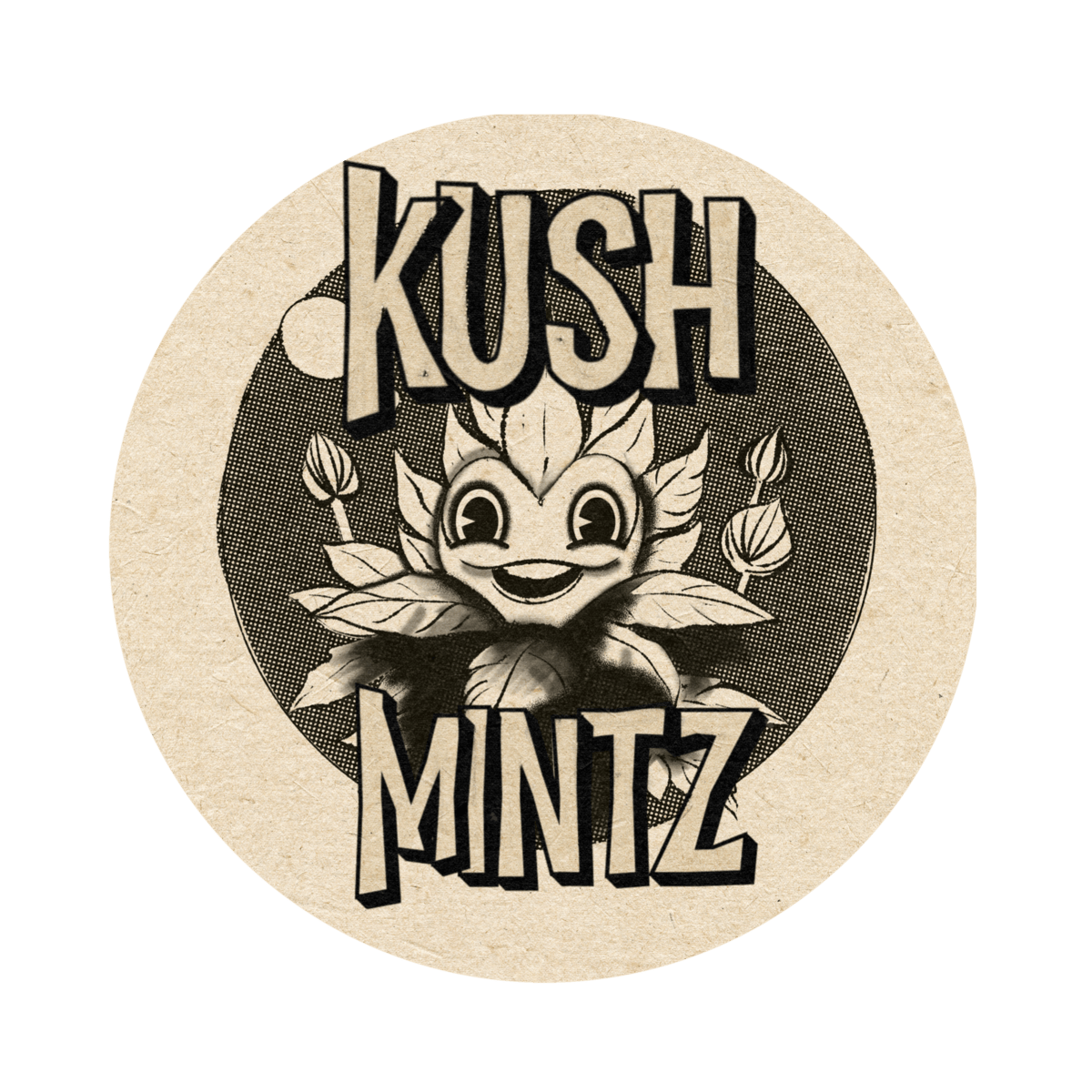 Kush Mints x Dry Ice 1 gram rosin infused pre-roll