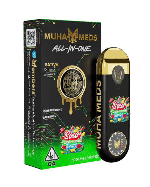 Muha Meds | Sour Watermelon Squirt | All In One | 2g