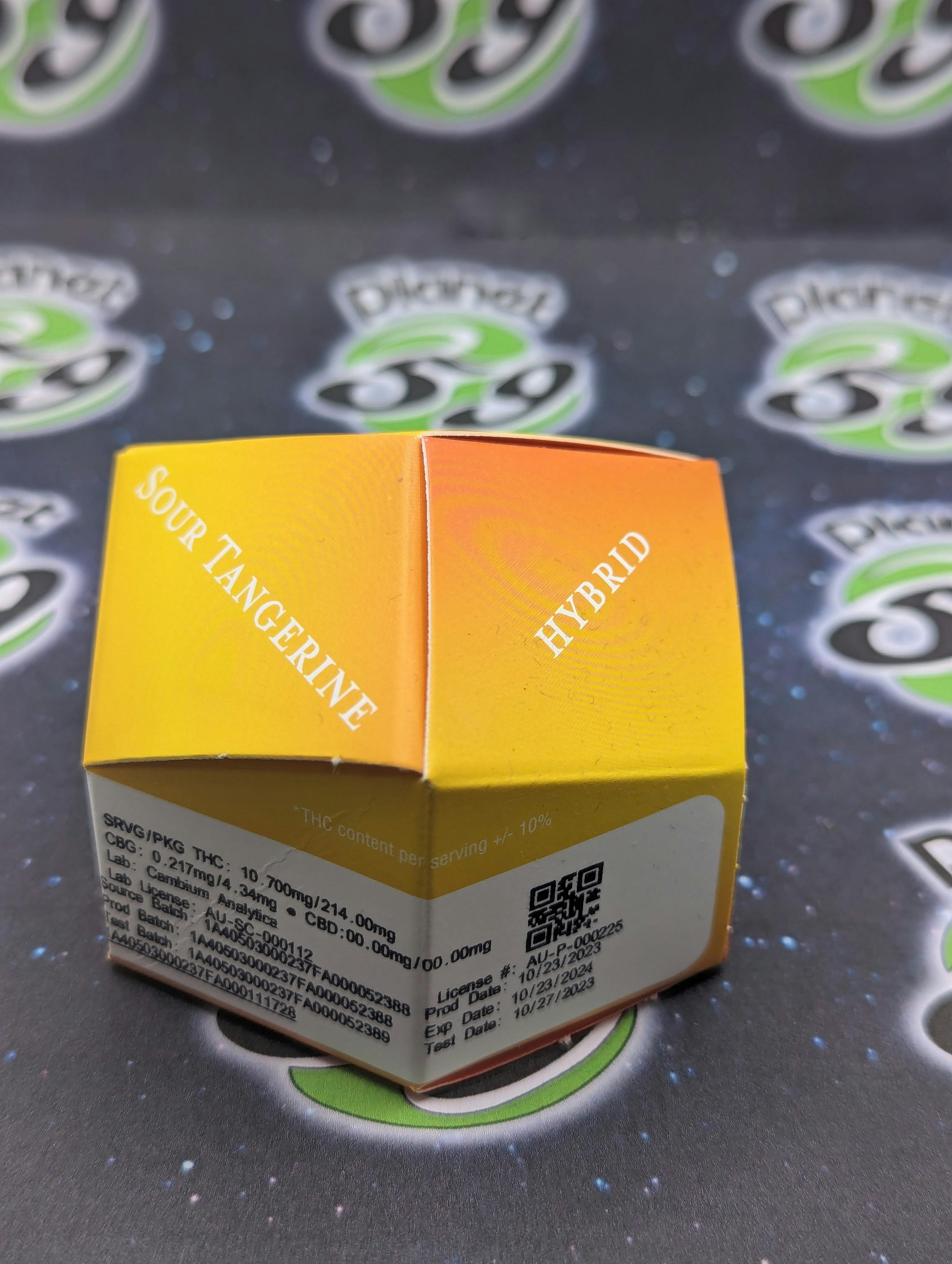 Sour Tangerine Hybrid Enhanced Gummies | 200mg | 10ct | 20mg/ea
