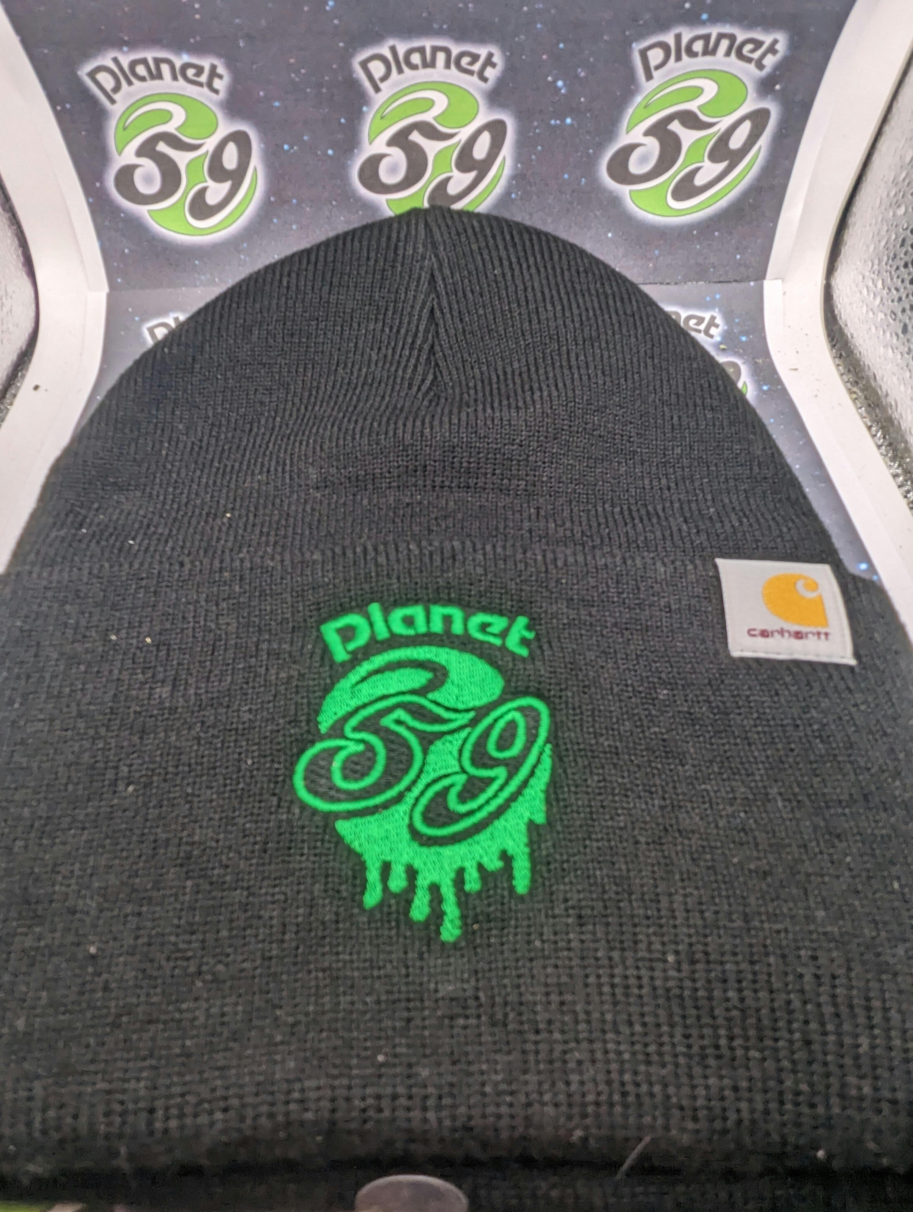 planet 59 beanie - black