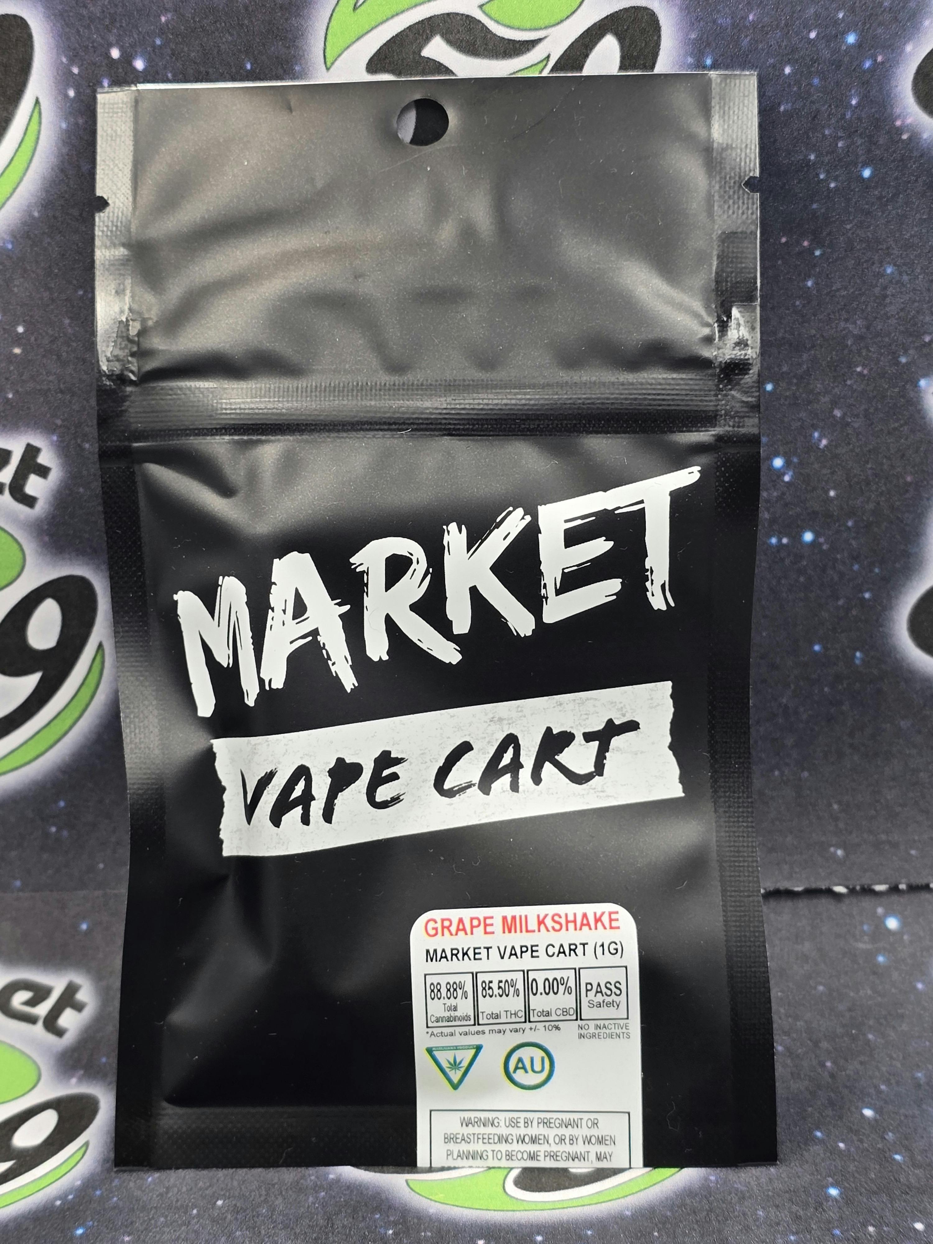 Market | Grape Milkshake | 1g Vape Cart