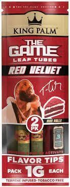 King Palm | The Game Red Velvet 1g 2pk